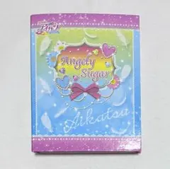 アイカツ エンジェリーシュガーアクア バインダー 4ポケット 廃盤 星宮いちご