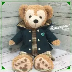 2点セット ダッフィー 緑のパーカー＆サロペット