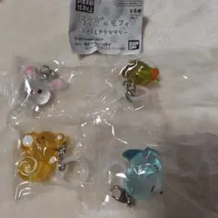 うさぎのモフィ　めじるしアクセサリー　４種類　ガチャ