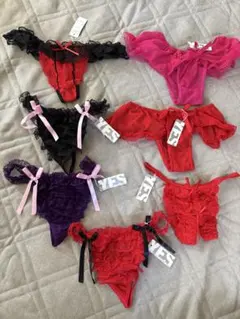 新品　セクシーランジェリー　Tバック等7点セット
