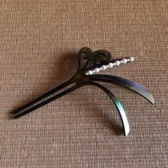 和洋　花デザインのかんざし・パール髪飾り七五三