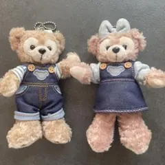 ダッフィーシェリーメイ　ぬいぐるみ