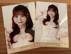 大場花菜 ＝LOVE 生写真 年末歌番組2025衣装② ヨリ チュウ セミコンプ