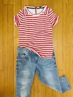 トミヒルフィーガ 半袖シャツ(140)+半ズボン(152)