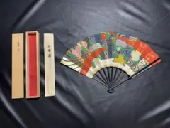 扇子 33cm 十松屋福井扇舗 鬘扇 四季草加図 仕舞扇 能楽 着物 - メルカリ
