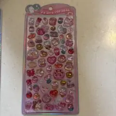 【正規品】 うるちゅるポップシール クラックス　うさぎ　ピンク スイーツ
