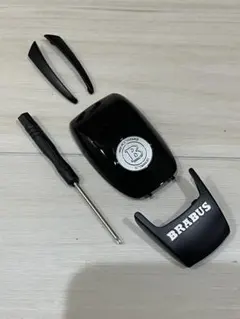 メルセデスベンツ AMG シルバー 銀 エンブレム スマートキー シェル 