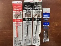 JETSTREAM ボールペン替え芯 0.5mm 3色4本セット