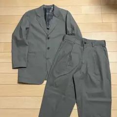 未使用品【Mサイズ】UNIQLOU リラックスフィットテーラード セットアップ