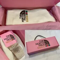 【⭐️超激レアコラボ⭐️】グッチ × ノースフェイス　ソックス　Ｌサイズ