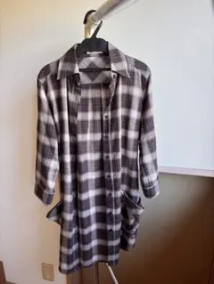 MICHEL KLEIN チェック柄シャツ ブラウスのサムネイル