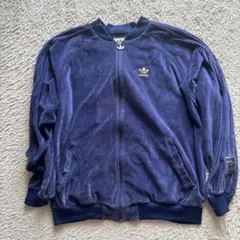 adidas ベロアジャケット