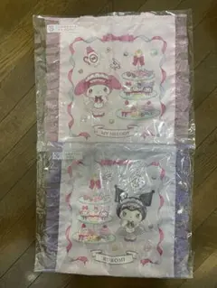 マイメロディ　クロミ当たりくじ　フリル付きトート　マイメロディ　クロミ