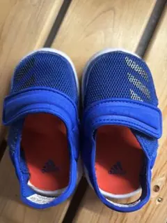 adidas サンダル 3K 青赤