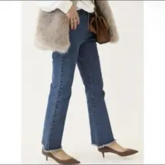 【Spick and Span】ベルラインフレイデニム2
