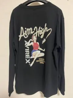 《WEB&DEPOT限定》AVIREX長袖Tシャツ ピンナップガールのサムネイル