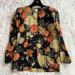ungaro solo donna paris 花柄ノーカラージャケット
