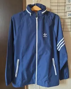 【別注】adidasADS200 ウィンドブレーカーネイビーXSのサムネイル