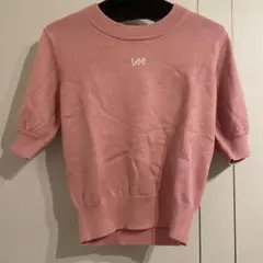 スナイデル snidel Lee コラボ 半袖 ニット 美品