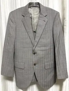 D'URBAN テーラードジャケット グレー系　美品Y6サイズ
