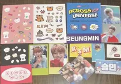 スキズ　スンミン　マスターグッズ　トレカ　シール　ステッカー　まとめ売り