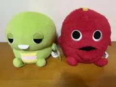 ガチャピン/テレビ椅子/デビガチャピン/デビムック/2体セット
