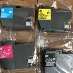 エコリカ ブラザー用リサイクルインク 4色セット LC411互換のサムネイル