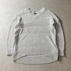 パート2 ジュンコシマダ PART2 Vネック ニット セーター L