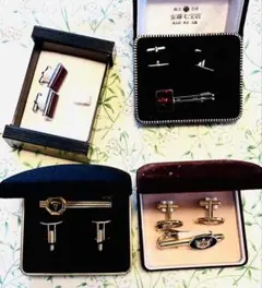 ヴィンテージ ネクタイピン カフスボタン まとめ売り セット