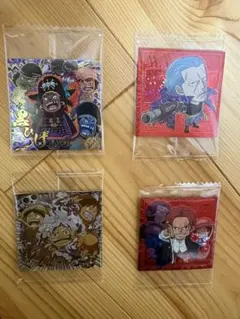 ONE PIECE 大海賊シールウエハース　ルフィ　黒ひげ　シャンクス　ほか