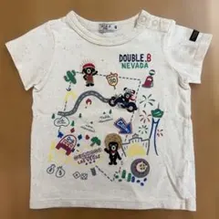 DOUBLE.B 半袖Tシャツ 80cmのサムネイル