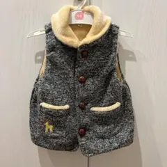裏起毛ベスト90cm