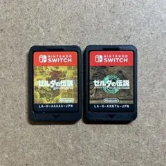 ゼルダの伝説　ブレスオブザワイルド　ティアーズオブザキングダム　カセットのみ