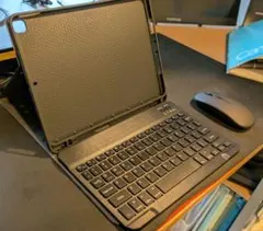 iPad用キーボードマウス付きケース ブラック