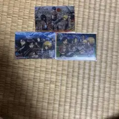 進撃の巨人 カード 3枚セット