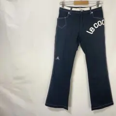 ルコックスポルティフ ゴルフウェア フレアパンツ 7号