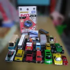 ミニカー プルバックカー 18点セット