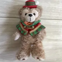 ディズニー　ダッフィー　2017年クリスマス ぬいぐるみバッジ　平成