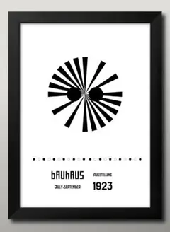 15960■ポスター アート 絵画『バウハウス　BAUHAUS』A3 マット紙
