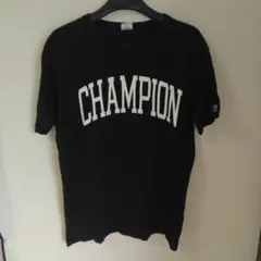 チャンピオン　プリントTシャツ　ブラック　黒　Mサイズのサムネイル