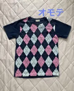 BEAMS BOY ダイヤモンドパターン Tシャツのサムネイル