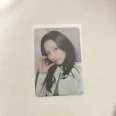 TWICE ミナ × tfit 購入特典トレカ　サイン入り