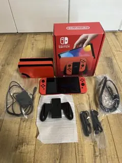 Nintendo Switch 有機ELモデル 本体　マリオレッド