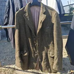 Dunn＆Co 縮絨ジャケット ツイードのサムネイル