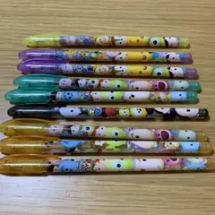 ディズニーツムツムラメグリッターペン9本セット