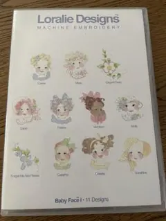 お纏め専用❣️ロラライハリス刺繍データ　刺繍　ハンドメイド ロラライハリス刺繍データ 刺繍ハンドメイド