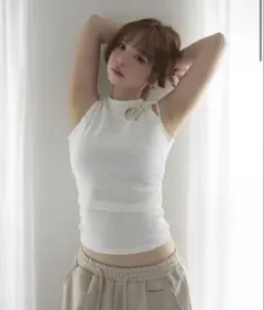 正規品 新品タグ付き Nini lace tank ANDMARY - メルカリ
