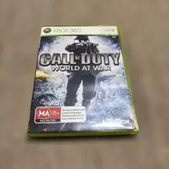 XBOX360 CALL OF DUTY WORLD AT WAR