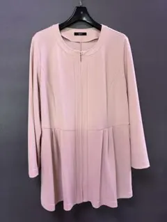 MISSEL ノーカラージャケット ピンクのサムネイル
