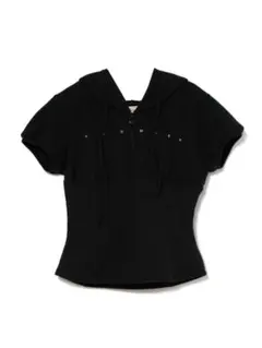 andmary Lindsay logo tops black - メルカリ